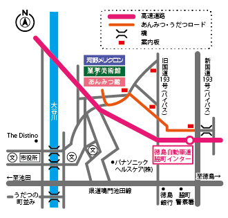 アクセスマップ